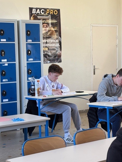 FIN du BAC blanc au lycée Robert Keller