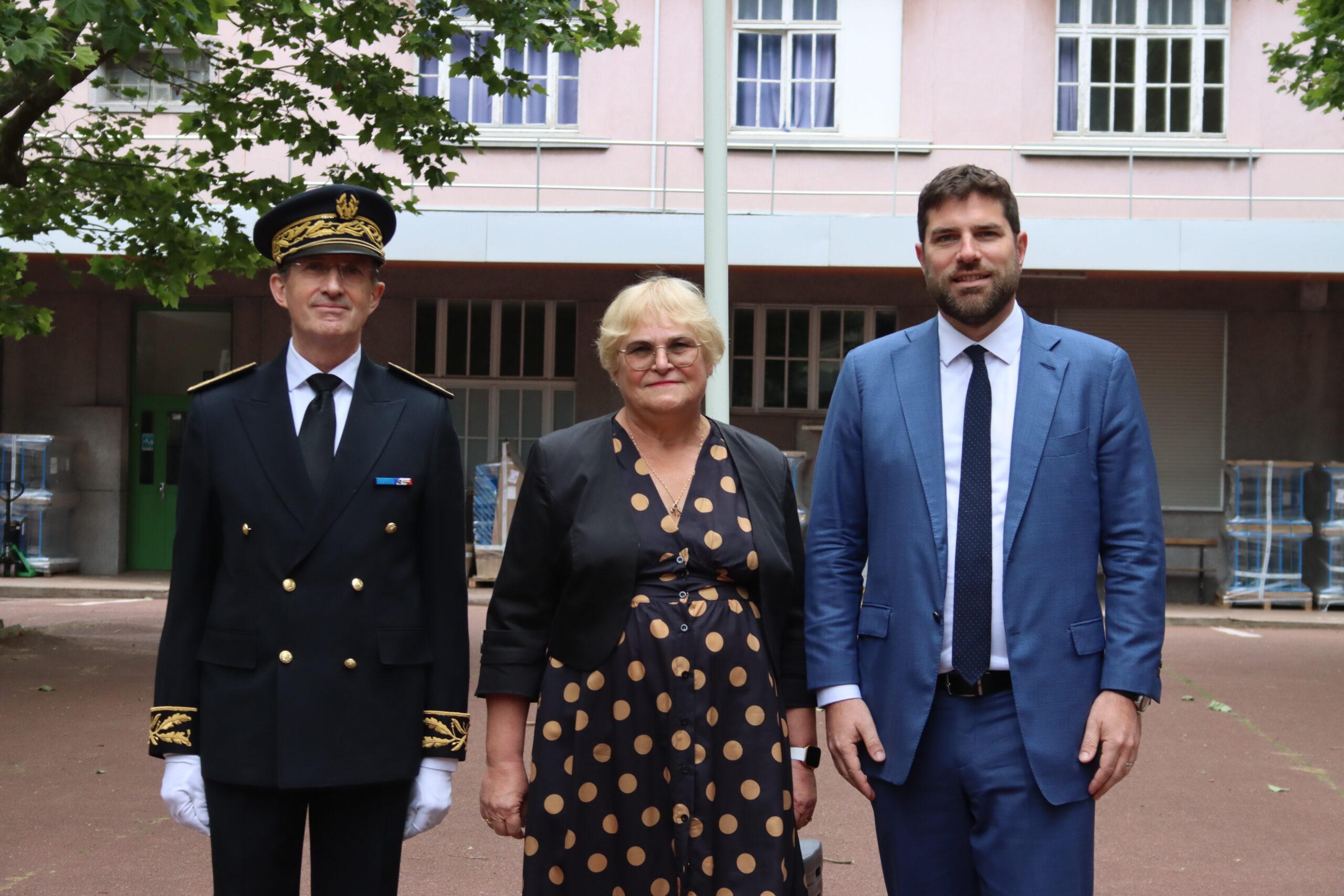 Remise des diplômes des Cadets de la Gendarmerie au Foyer de Cachan