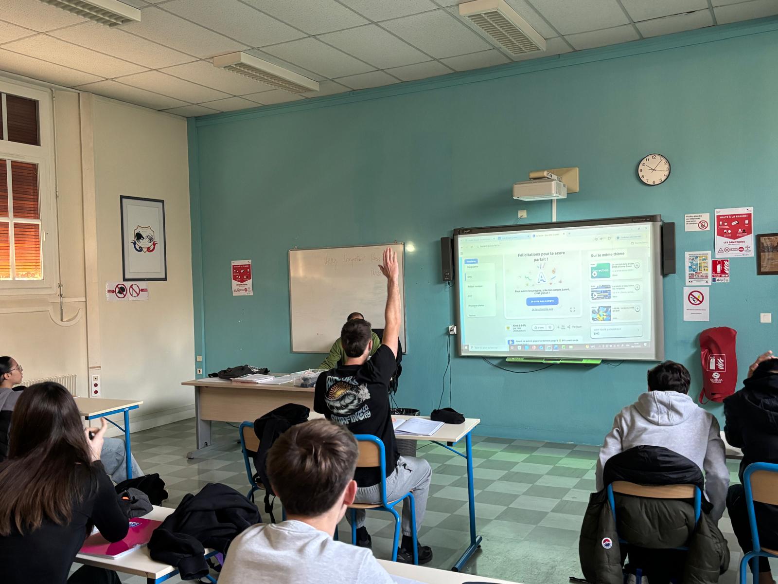 Élèves accompagnés dans leur formation